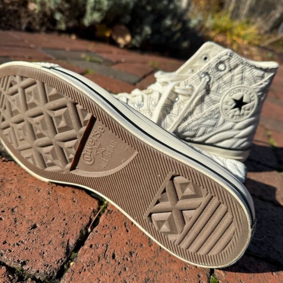 CONVERSE Chuck 70 high Runway Cable - Cream (Size US 9W) - RARE Design - Picture 6 of 9